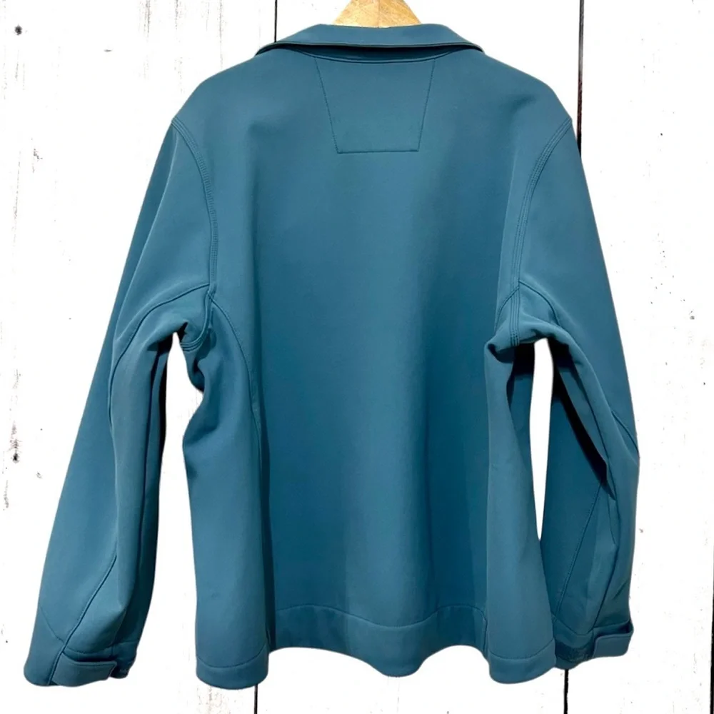 Carhartt Men's Teal Blue Full-Zip Performance Jacket. Size XXL - Picture 4 of 9